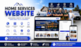 build plumbing, cleaning, roofing, hvac, home services website