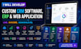 develop custom crm software, erp and web application, lms, kvcore, gohighlevel