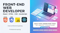 front end developer landing page design development react HTML CSS javascript