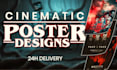 design professional and cinematic movie poster