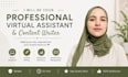 be you professional virtual assistant and contant writer