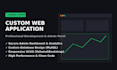 build a custom web application using laravel framework