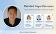 create detailed buyer personas and target audience research