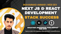 build pixel perfect react nextjs website