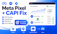 fix meta pixel, facebook capi, deduplication and emq in GTM