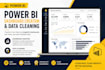 create a professional excel or power bi dashboard