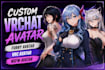 create custom vrchat avatar furry avatar vrc avatar nsfw avatar