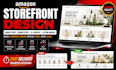 design amazon storefront brand store a plus content amazon listing image