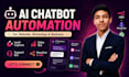 build a lead generation ai chatbot for your website using n8n and manychat