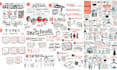 design sketch note doodle infographic architecture building link vector art