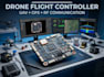 design drone flight controller, uav and rf communication hardware