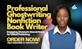 nonfiction ghostwriting book writer ebook ghostwriter ebook writing