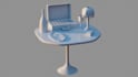 create stylized high poly 3d assets