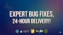 fix react, nextjs, javascript, HTML and CSS bugs
