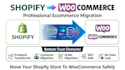 migrate shopify store to woocommerce, shopify to woocommerce migration expert