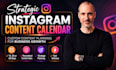 create a custom instagram content calendar for your business