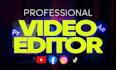 professionally edit your videos within 24 hours