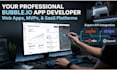 build bubble web app bubble io website with api integration