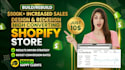 build shopify store design, redesign shopify website devlop shopify dropshipping