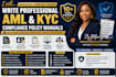write professional aml and kyc compliance policy manuals