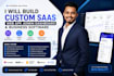 build custom website mobile app and admin dashboard