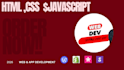 build responsive website or landing page using HTML CSS bootstrap