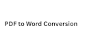 do data entry and PDF to word typing
