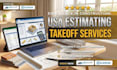 provide detail paint material takeoff and cost estimation for any project