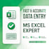 do fast and accurate data entry and excel work