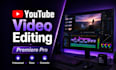 cinematic youtube video editing with premiere pro