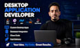 develop a windows desktop app with database