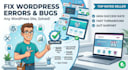 fix any wordpress website error