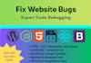 html CSS responsiveness bugs and fix javascript syntax errors