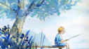 create hand painted watercolour children book illustrations