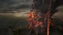 create cinematic vfx, fire, explosion, smoke, dust, pyro simulation in houdini