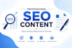 be your SEO copywriter and content writer
