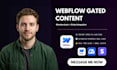 setup webflow gated content with memberstack and stripe integration webflow site