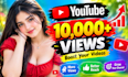 organically promote 10,000 youtube views fast