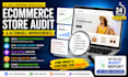audit your ecommerce store and provide actionable improvements