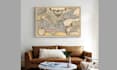 design alternate stunning  and historical replica maps for your project