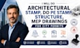 do architectural stamp, do pe stamp, structure, mep drawings for city permits