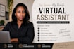 be your virtual assistant for admin tasks