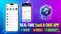 build real time chat and booking saas app using flutter and laravel