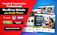 build and customise your wordpress website using avada theme avada expert