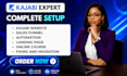 build kajabi website kajabi online course kajabi sales funnel kajabi automation