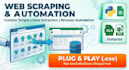 develop custom web scraping and automation scripts