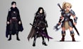 design pixel art character, pixel animation, pixel art sprite sheet, rpg maker