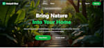 develop a home gardening and plant nursery website