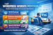 wordpress website redesign modern ui ux design and conversion optimization