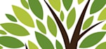 design beautiful tree, lawn service logo